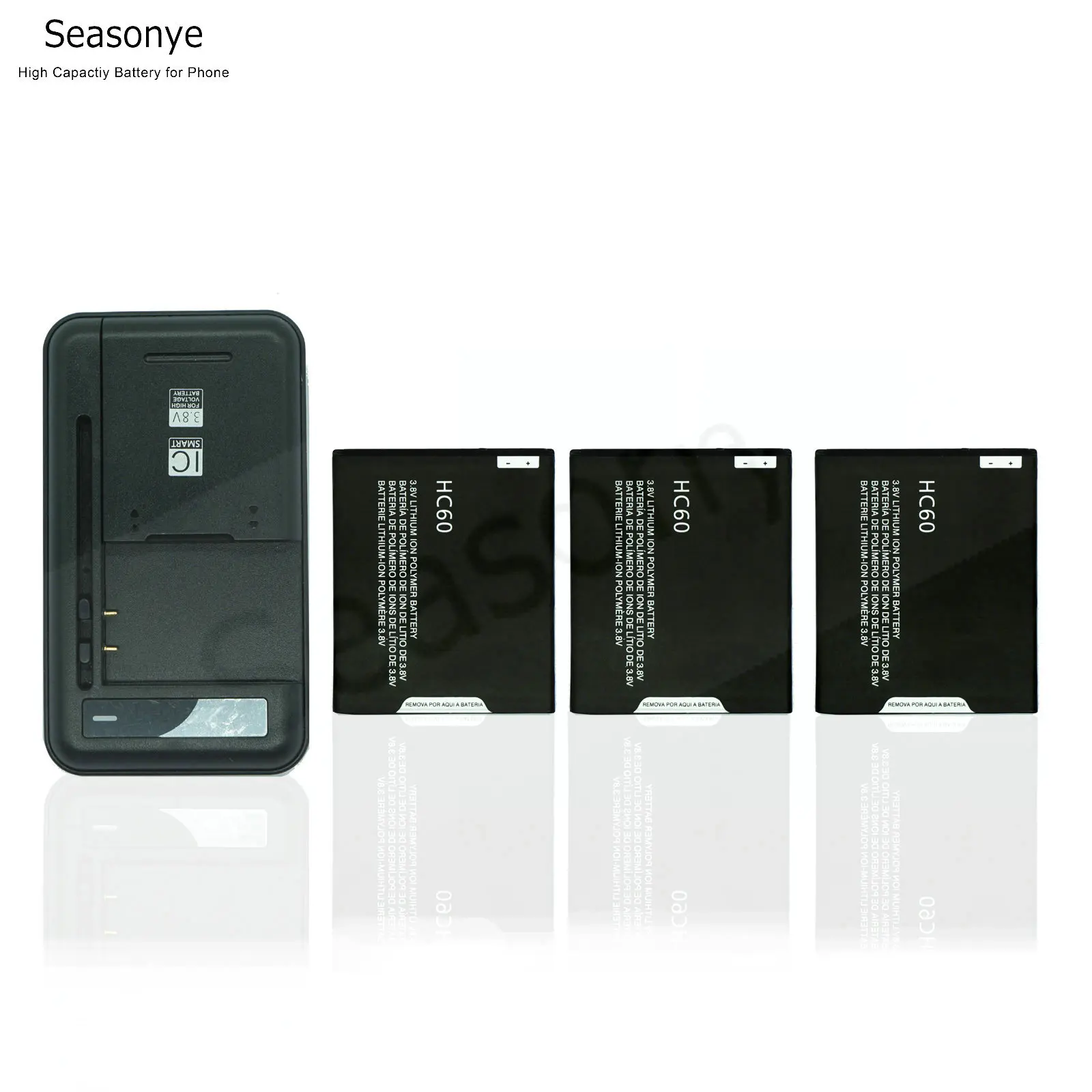 Seasonye 3x 2685mAh / 10.2Wh HC60 Phone Replacement Battery + Universal Charger For Moto C Plus Dual SIM XT1723 XT1724 XT1725
Seasonye 3x 2685mAh / 10.2Wh HC60 Phone Replacement Battery + Universal Charger For Moto C Plus Dual SIM XT1723 XT1724 XT1725