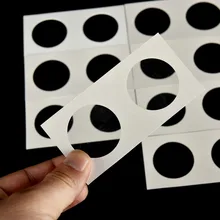 50 PCS Quadrado Detentores Da Moeda Da Moeda de Papelão Suprimentos Álbum Moeda 35mm Tampa Do Caso De Armazenamento Coleção Detentores de Moeda Selo Farol(China)