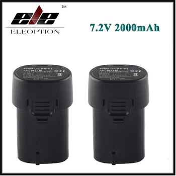 2x Eleoption 7.2V 2000mAh Li-ion BL7010 Replacement Power Tool Rechargeable Battery For Makita 194355-4 194356-2 TD020DS
2x Eleoption 7.2V 2000mAh Li-ion BL7010 Replacement Power Tool Rechargeable Battery For Makita 194355-4 194356-2 TD020DS