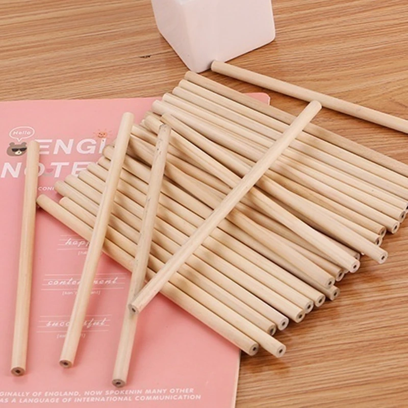 100PCs/Pack Eco-friendly Natural Wood Pencil HB Blank Non-toxic Standard Pencil Cute Stationery Office School Supplies
100PCs/Pack Eco-friendly Natural Wood Pencil HB Blank Non-toxic Standard Pencil Cute Stationery Office School Supplies