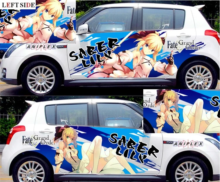 LEFT SIDE Car Stickers 2PCS Customizable Anime Whole Car Stickers Waterproof Mural Vinyl Styling Cartoon Car Sticker
LEFT SIDE Car Stickers 2PCS Customizable Anime Whole Car Stickers Waterproof Mural Vinyl Styling Cartoon Car Sticker