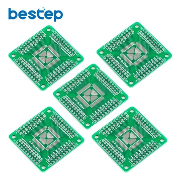 5PCS QFP/TQFP/LQFP Adapter Board Compatible with 16-80-pin DIP Supporting 0.4/0.5/0.65mm pitch
5PCS QFP/TQFP/LQFP Adapter Board Compatible with 16-80-pin DIP Supporting 0.4/0.5/0.65mm pitch