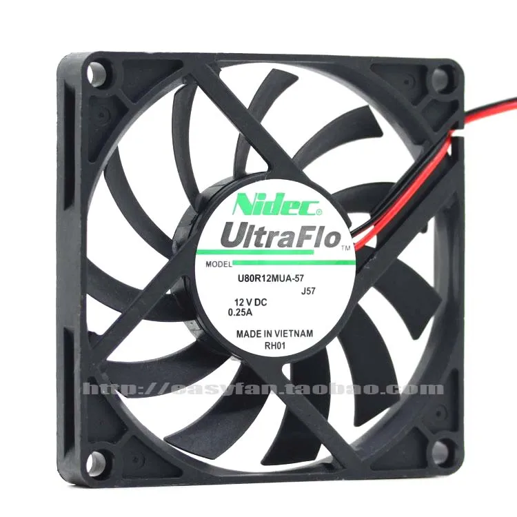 Новый ультратонкий охлаждающий вентилятор NIDEC U80R12MUA-57 8010, 12 В, а, 8 см
Новый ультратонкий охлаждающий вентилятор NIDEC U80R12MUA-57 8010, 12 В, а, 8 см