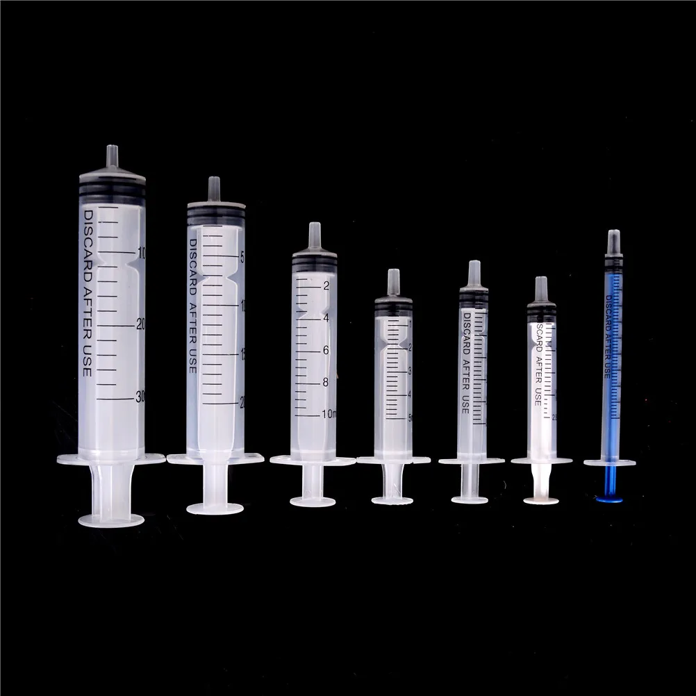 10Pcs Disposable Syringe 1ml 2.5ml 3ml 5ml 10ml 20ml 30ml Enema Medica Yringes Feeder Needle Glue Disposable Syringe
10Pcs Disposable Syringe 1ml 2.5ml 3ml 5ml 10ml 20ml 30ml Enema Medica Yringes Feeder Needle Glue Disposable Syringe
