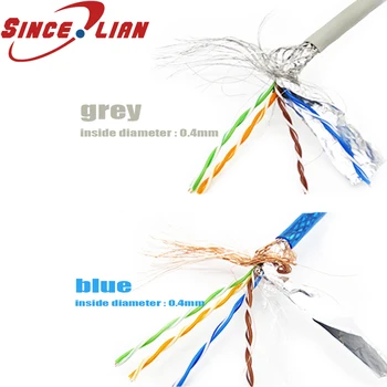 Super Five High-Speed Network Cable Four Shielded Twisted Pair Wire Oxygen-Free Copper With Aluminum Shielded Network Cable
Super Five High-Speed Network Cable Four Shielded Twisted Pair Wire Oxygen-Free Copper With Aluminum Shielded Network Cable
