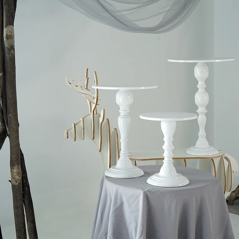 MQMY High feet cake stand candle holder 8/10/12 inch white wedding cake table decorating party suppliers for fondant dessert
MQMY High feet cake stand candle holder 8/10/12 inch white wedding cake table decorating party suppliers for fondant dessert