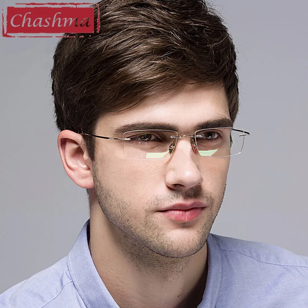 Titanium Eyewear armacao para oculos de grau Frameless Titanium Eye Glasses Frame Optical Glasses Frames for Women and Men
Titanium Eyewear armacao para oculos de grau Frameless Titanium Eye Glasses Frame Optical Glasses Frames for Women and Men