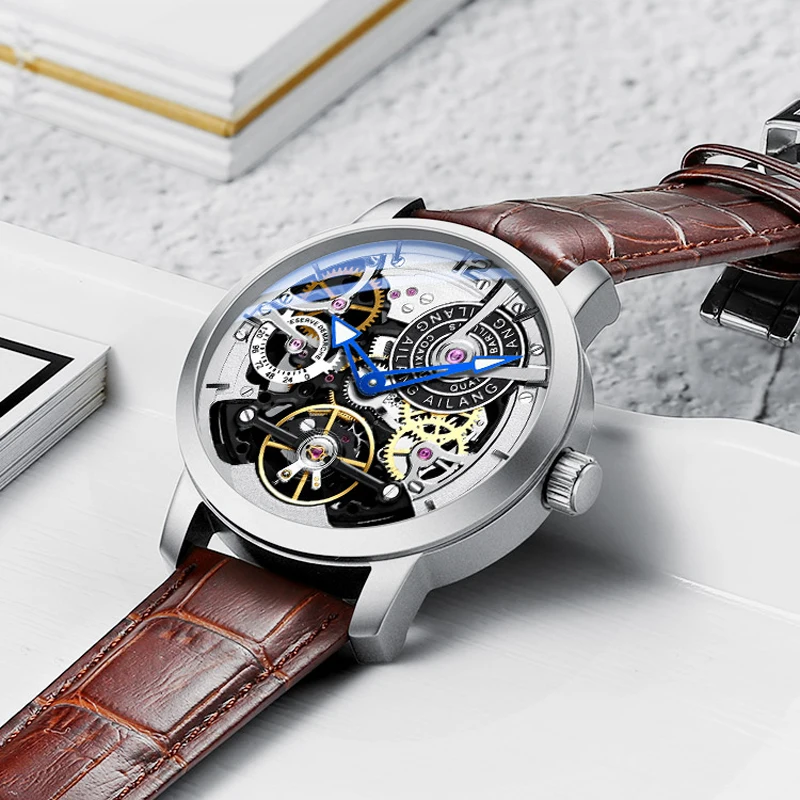 Fashion Men's Tourbillon Sport Watch Men Automatic Mechanical Waterproof Luminous Wrist Watches Men Clock Horloges Mannen 2019
Fashion Men's Tourbillon Sport Watch Men Automatic Mechanical Waterproof Luminous Wrist Watches Men Clock Horloges Mannen 2019