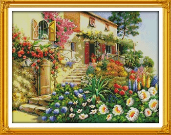 Garden Villa (2), counted printed on fabric DMC 14CT 11CT Cross Stitch kits,embroidery needlework Sets, Home Decor
Garden Villa (2), counted printed on fabric DMC 14CT 11CT Cross Stitch kits,embroidery needlework Sets, Home Decor
