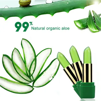 Pure Natural Aloe Vera Gel Temperature Change Lipstick Lock Color Lasting Moisturizing Does Not Bleach Bright Color Waterproof
Pure Natural Aloe Vera Gel Temperature Change Lipstick Lock Color Lasting Moisturizing Does Not Bleach Bright Color Waterproof