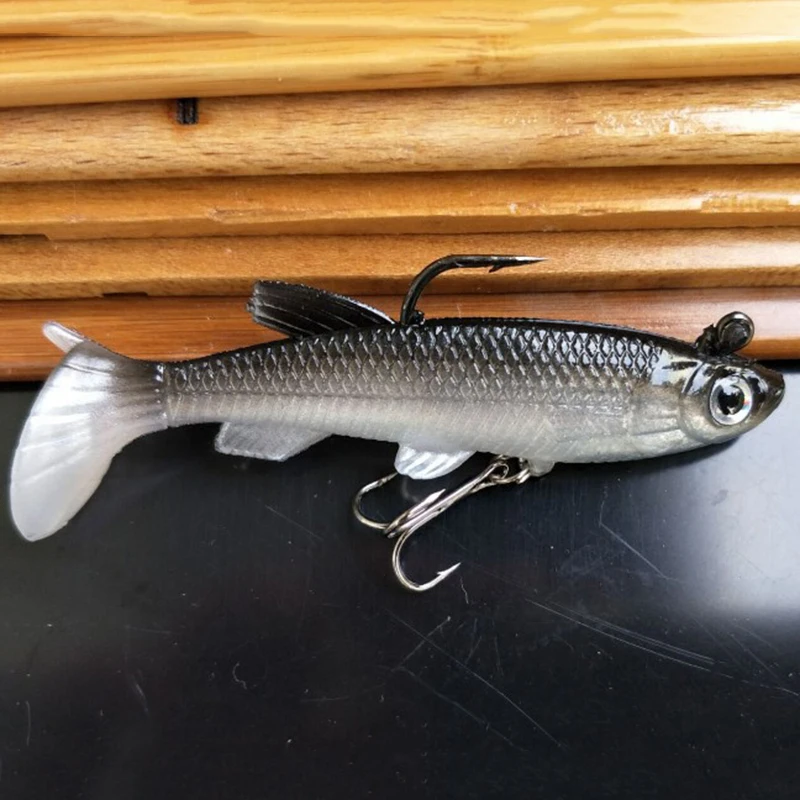 Vivid Fishing Lure Beautiful Lake River 5pcs/1pc With Sharp Hook Artificial Soft Silicone Simulation
Vivid Fishing Lure Beautiful Lake River 5pcs/1pc With Sharp Hook Artificial Soft Silicone Simulation