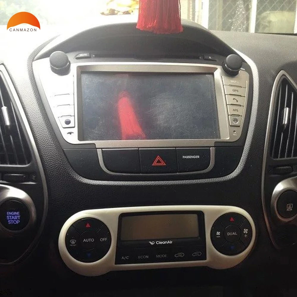 For Hyundai Tucson ix35 2011-2015 car Interior mouldings Chrome Centre Control Decoration Cover Frame Trims stickers
For Hyundai Tucson ix35 2011-2015 car Interior mouldings Chrome Centre Control Decoration Cover Frame Trims stickers