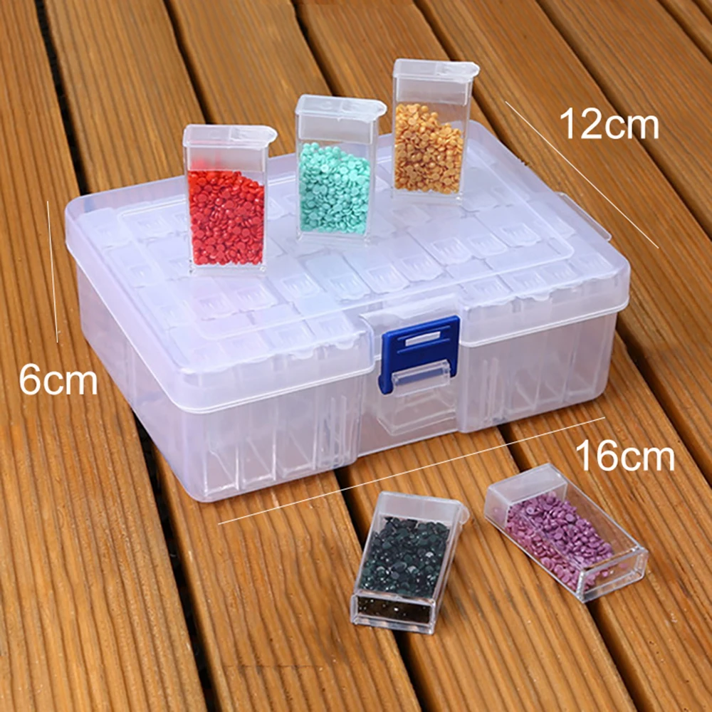 24/42/64 Grid Demountable Diamond Embroidery Accessories diamond painting Boxes Cross Stitch Case Storage Organizer Home Storage
24/42/64 Grid Demountable Diamond Embroidery Accessories diamond painting Boxes Cross Stitch Case Storage Organizer Home Storage