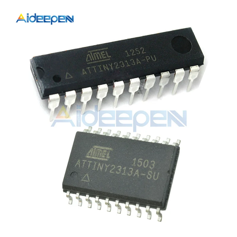 1Pcs ATTINY2313A-PU ATTINY2313 ATTINY2313A DIP20 MCU 8-Bit Microcontroller IC Chip New Original
1Pcs ATTINY2313A-PU ATTINY2313 ATTINY2313A DIP20 MCU 8-Bit Microcontroller IC Chip New Original