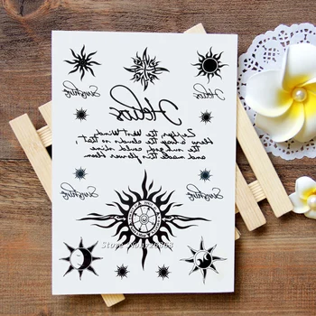 Waterproof Temporary Tattoos Stickers English text Tattoo Flash Water Transfer Tattoos fake tattoos for women men #061
Waterproof Temporary Tattoos Stickers English text Tattoo Flash Water Transfer Tattoos fake tattoos for women men #061