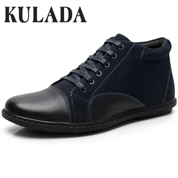 KULADA Boots Men's Casual Shoes PU Leather Comfortable Fashion Walking Shoes Spring&Autumn Men's Lace-up Shoes
KULADA Boots Men's Casual Shoes PU Leather Comfortable Fashion Walking Shoes Spring&Autumn Men's Lace-up Shoes