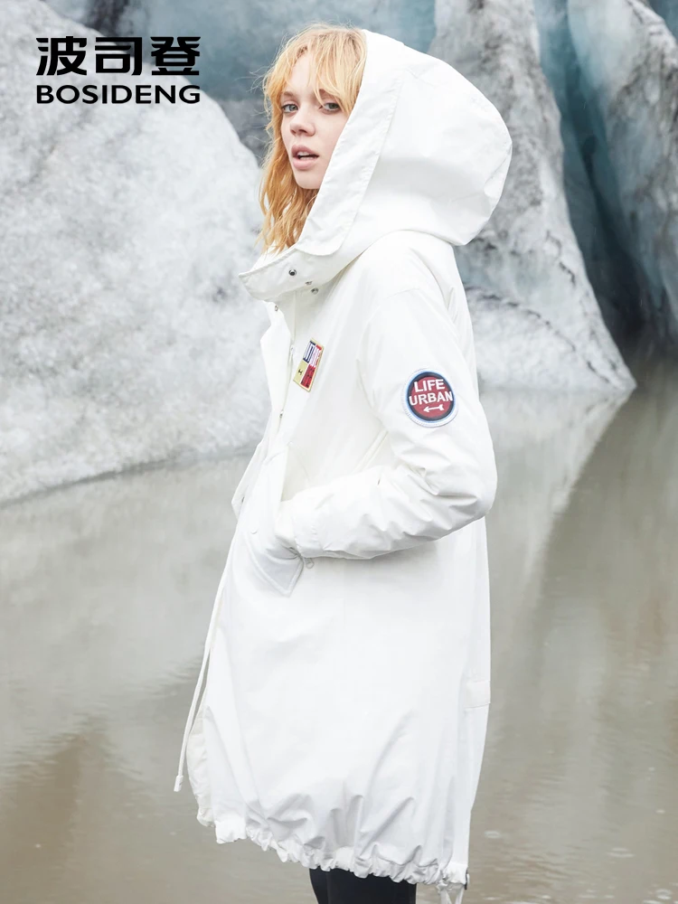 BOSIDENG new down jacket women's mid-long detachable down lining winter fashion windbreaker jacket warm B80132118
BOSIDENG new down jacket women's mid-long detachable down lining winter fashion windbreaker jacket warm B80132118