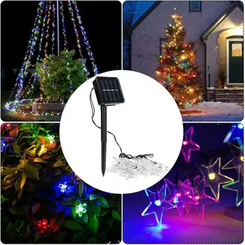 30LED Strings Lighting Solar Powered Patio Light Holiday Light Fairy String Light Wedding Party Outdoor Garden Decor LED Lamp
30LED Strings Lighting Solar Powered Patio Light Holiday Light Fairy String Light Wedding Party Outdoor Garden Decor LED Lamp