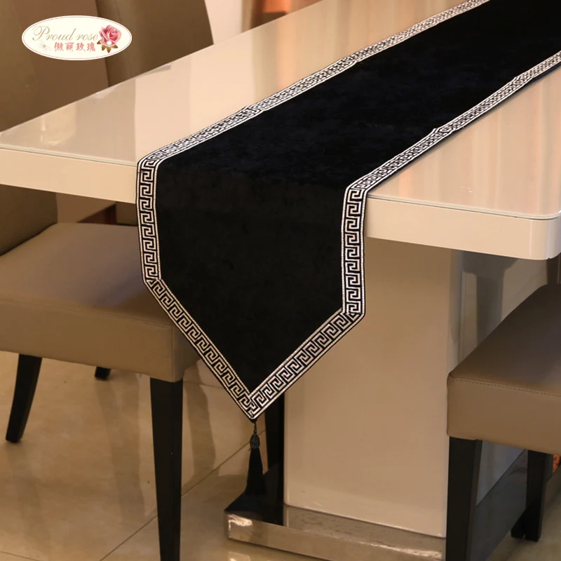 Proud Rose Chinese Style Table Runner Pure Color Tablecloth Simple Table Flag TV Cabinet Cover Cloth Hotel Decoration Bed Flag
Proud Rose Chinese Style Table Runner Pure Color Tablecloth Simple Table Flag TV Cabinet Cover Cloth Hotel Decoration Bed Flag