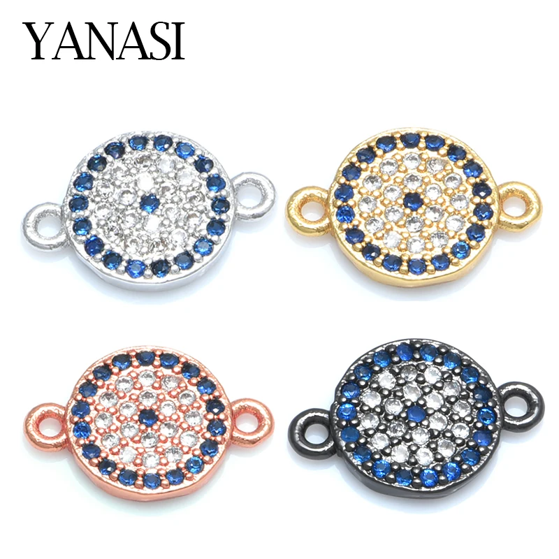 Turkish Blue Greek Evil Eye Connector Charm Accessories For Man Women Bracelets Handmade Earrings DIY Making Jewelry Findings
Turkish Blue Greek Evil Eye Connector Charm Accessories For Man Women Bracelets Handmade Earrings DIY Making Jewelry Findings