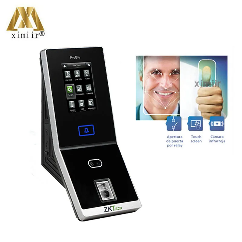New Arrival TA1200 Multi-Biometric Face Access Control And Time Attendance ZK Silk ID Fingerprint Door Access Controller System
New Arrival TA1200 Multi-Biometric Face Access Control And Time Attendance ZK Silk ID Fingerprint Door Access Controller System