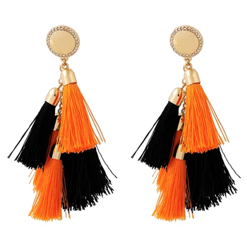 Uer ed00745c 2018 New Blur Orange Black Contrast Color Rope Tassel Drop Earrings for Girls Women Jewelry
Uer ed00745c 2018 New Blur Orange Black Contrast Color Rope Tassel Drop Earrings for Girls Women Jewelry