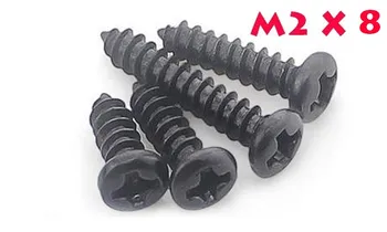 2000Pcs M2*8 M2X8 BK Philips Cross Head Screw Alloy Self Tapping Cross Bolt Screw Countersunk Head Self tapping Electronic Screw
2000Pcs M2*8 M2X8 BK Philips Cross Head Screw Alloy Self Tapping Cross Bolt Screw Countersunk Head Self tapping Electronic Screw
