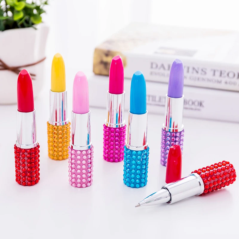 Student Stationery Ballpoint Pens 2pcs Exquisite Lipstick Ballpoint Pens Cute Children Praize Gifts School Pens Kid Creative Toy
Student Stationery Ballpoint Pens 2pcs Exquisite Lipstick Ballpoint Pens Cute Children Praize Gifts School Pens Kid Creative Toy