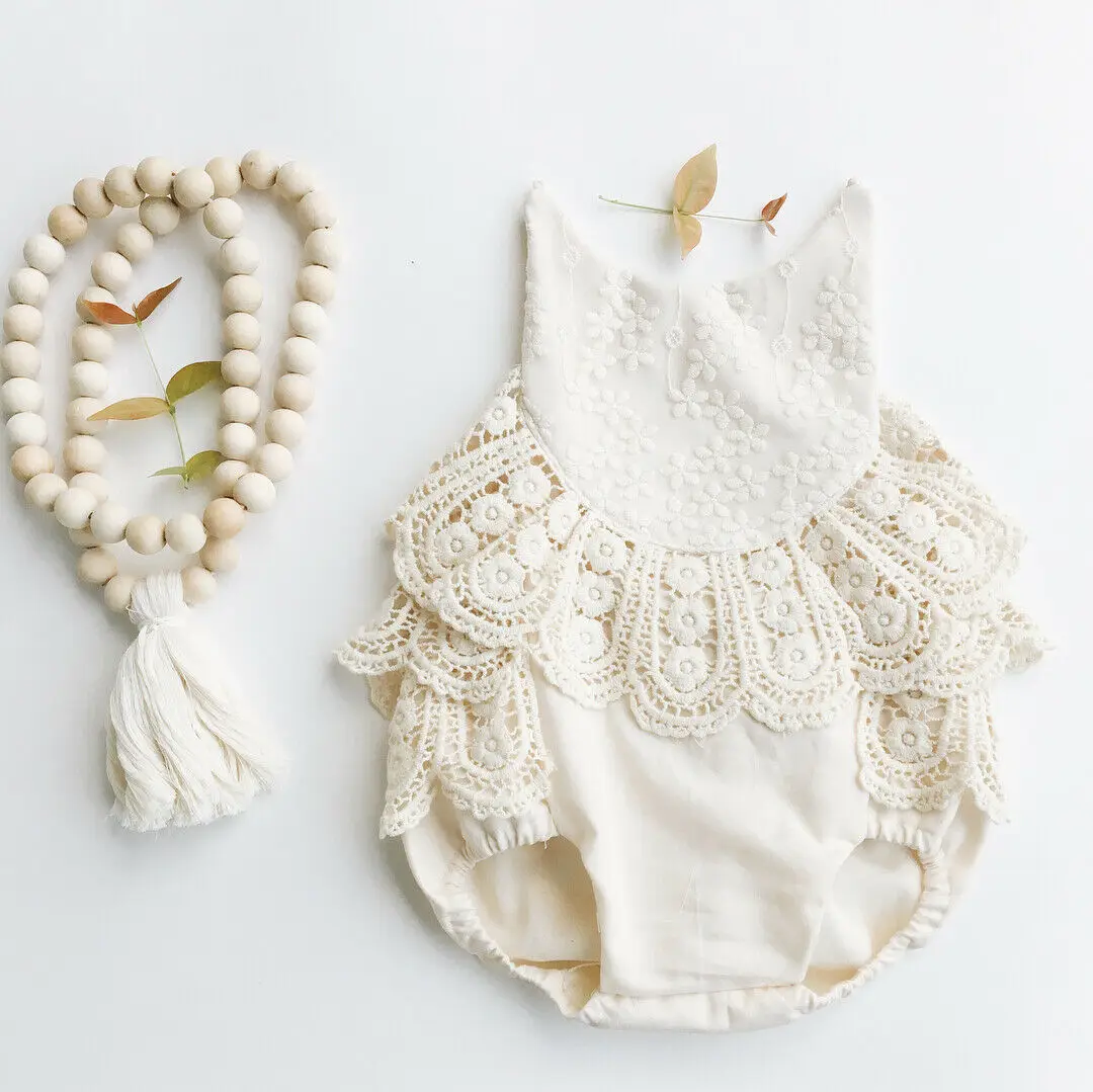 2019 Lovely Newborn Toddler Infant Baby Girl Rompers Summer Sleeveless Backless Lace Jumpsuit Romper Baby Girls Clothes Sunsuit
2019 Lovely Newborn Toddler Infant Baby Girl Rompers Summer Sleeveless Backless Lace Jumpsuit Romper Baby Girls Clothes Sunsuit
