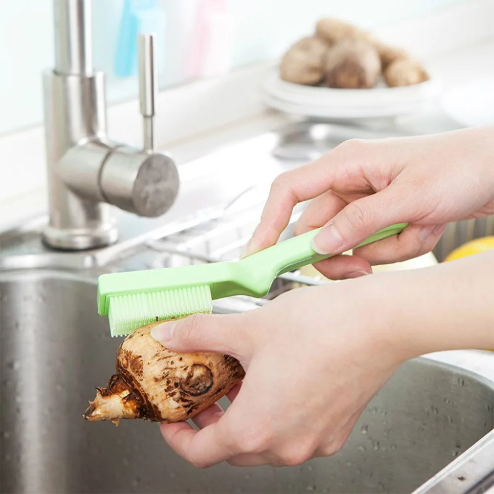 2019 Cooking Concepts Kitchen Fruit And Vegetable Brush Veggie Scrubber Fruit And Vegetable Brush 3 Color NEW **D
2019 Cooking Concepts Kitchen Fruit And Vegetable Brush Veggie Scrubber Fruit And Vegetable Brush 3 Color NEW **D