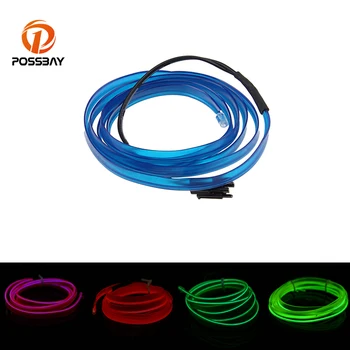 POSSBAY 4/5M 12V Flexible Neon Light Glow EL Wire Rope Tape Cable Strip LED Neon Lights Shoes Clothing Decorative Ribbon Lamp
POSSBAY 4/5M 12V Flexible Neon Light Glow EL Wire Rope Tape Cable Strip LED Neon Lights Shoes Clothing Decorative Ribbon Lamp