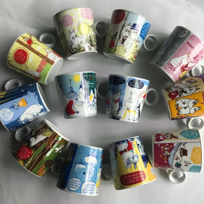 Кружка Moomin Story Каждая кружка имеет историю для кофе керамическая с забавными