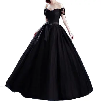 2017 New Real A-Line Long Evening Prom Dress Cap-sleeve Formal Party Gown Black Maxi Dress vestido Longo longo
2017 New Real A-Line Long Evening Prom Dress Cap-sleeve Formal Party Gown Black Maxi Dress vestido Longo longo