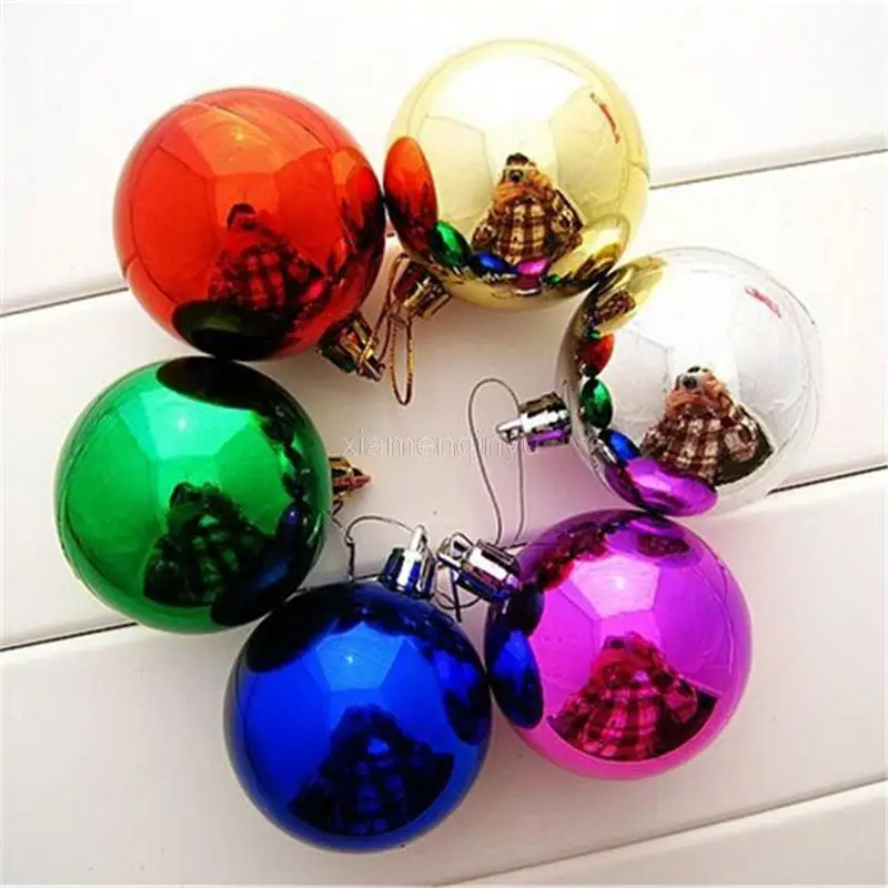 Christmas Tree Decor Ball Bauble Hanging Decorations for Xmas Party New Year Decoration 3-6cm plastic Christmas ball 6ZHH189
Christmas Tree Decor Ball Bauble Hanging Decorations for Xmas Party New Year Decoration 3-6cm plastic Christmas ball 6ZHH189