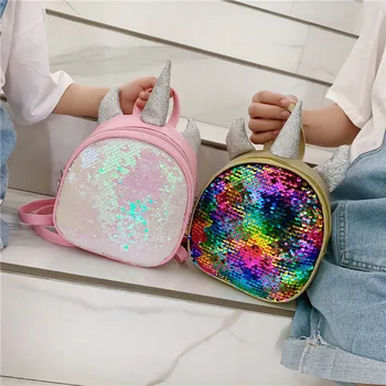 Fashion Leather Unicorn Backpack For Women Girls Mini Sequins Travel Bag Teenager Student Schoolbag Mochila Feminina
Fashion Leather Unicorn Backpack For Women Girls Mini Sequins Travel Bag Teenager Student Schoolbag Mochila Feminina