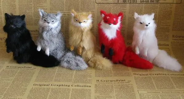 raise-up legs fox 15x14cm model toy ,polyethylene resin handicraft, home decoration gift a2500 
raise-up legs fox 15x14cm model toy ,polyethylene resin handicraft, home decoration gift a2500