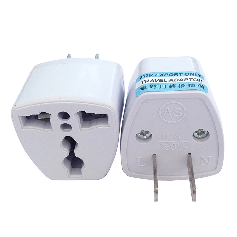 High Quality Travel Charger AC Electrical Power UK/AU/EU To US Plug Adapter Converter USA Power Plug Adaptador Connector 5pcs
High Quality Travel Charger AC Electrical Power UK/AU/EU To US Plug Adapter Converter USA Power Plug Adaptador Connector 5pcs