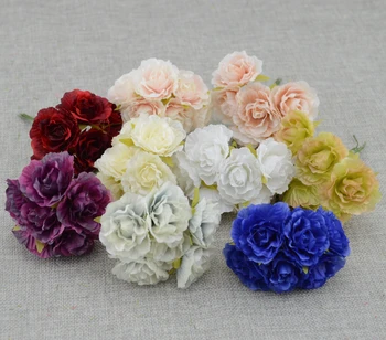 6pcs/lot silk flower Rose Artificial Flowers For Wedding Car Decoration wedding bride wrist flower Pompom Wreath Decorative
6pcs/lot silk flower Rose Artificial Flowers For Wedding Car Decoration wedding bride wrist flower Pompom Wreath Decorative