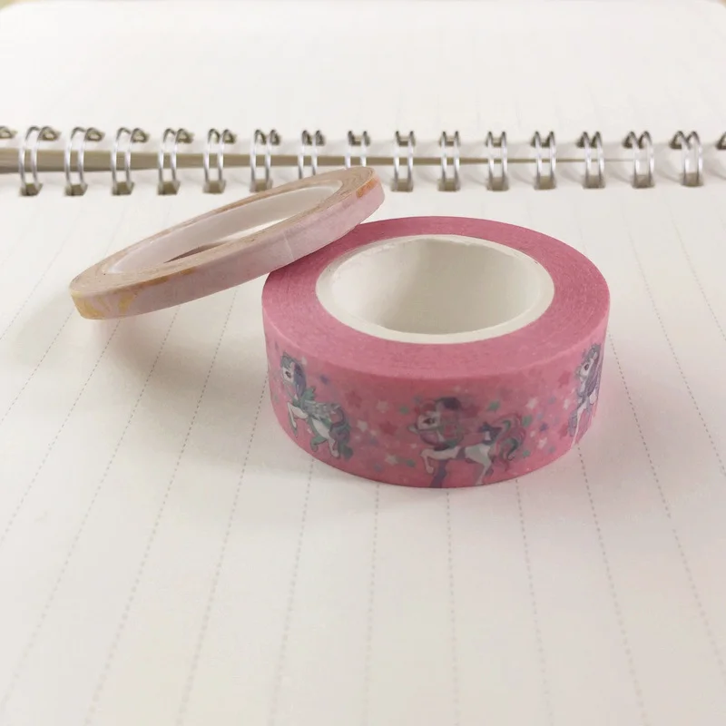 Unicorn on Pink Washi Tape Paper 10m Kawaii Scrapbooking Tools Japanese Stationery Adesiva Decorativa Tapes School Office Supply
Unicorn on Pink Washi Tape Paper 10m Kawaii Scrapbooking Tools Japanese Stationery Adesiva Decorativa Tapes School Office Supply