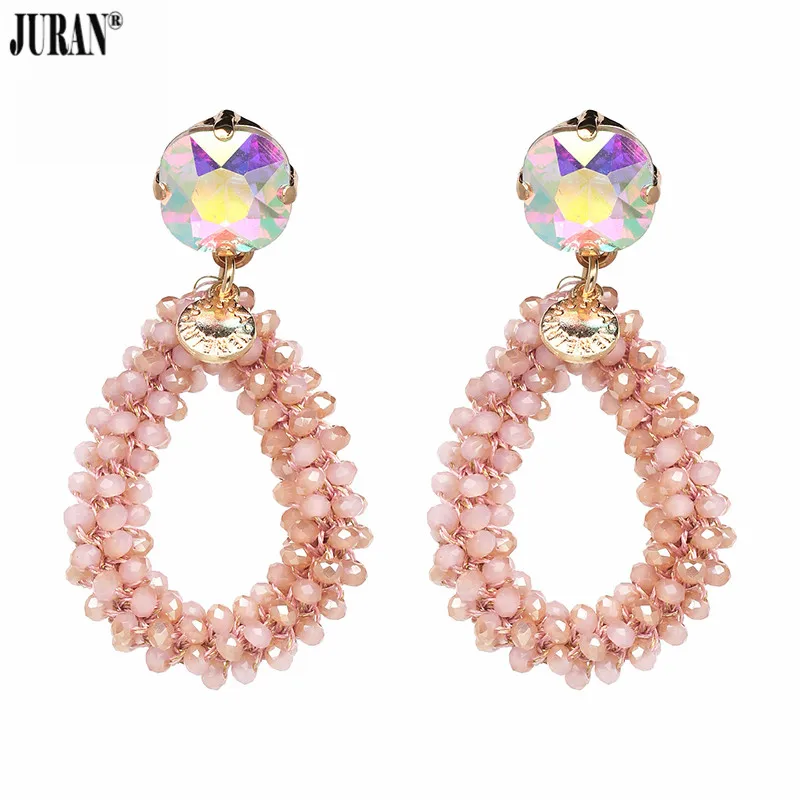 JURAN Bohemian Wedding Resin Beads Drop Dangle Statement Luxury Shiny Earrings Wholesale Boho New Charm Women Jewelry Hot Sale 
JURAN Bohemian Wedding Resin Beads Drop Dangle Statement Luxury Shiny Earrings Wholesale Boho New Charm Women Jewelry Hot Sale