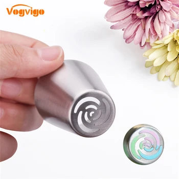 VOGVIGO Sugarcraft Pastry Nozzle Stainless Steel Russian Cream Icing Piping Pastry Tips Fondant Cake Decorating Baking Tools
VOGVIGO Sugarcraft Pastry Nozzle Stainless Steel Russian Cream Icing Piping Pastry Tips Fondant Cake Decorating Baking Tools