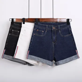 New High Waist Denim Shorts In Summer 2019 Korean Women's Jeans Shorts Stretchy Ripped Short Jeans
New High Waist Denim Shorts In Summer 2019 Korean Women's Jeans Shorts Stretchy Ripped Short Jeans