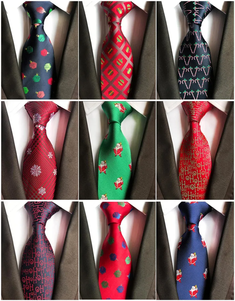 Fashion Classic 8cm Men Neckties Formal Tie Green Christmas Tree Santa Claus Snowflake Pattern Neck Ties Shirt Dress Accessories
Fashion Classic 8cm Men Neckties Formal Tie Green Christmas Tree Santa Claus Snowflake Pattern Neck Ties Shirt Dress Accessories