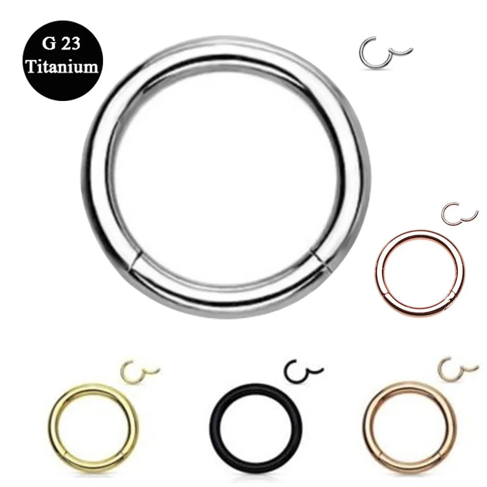 1pc New Color Plated Titanium Hoop Nose Rings Clip One Nose Clicker Septum Piercing Body Jewelry
1pc New Color Plated Titanium Hoop Nose Rings Clip One Nose Clicker Septum Piercing Body Jewelry