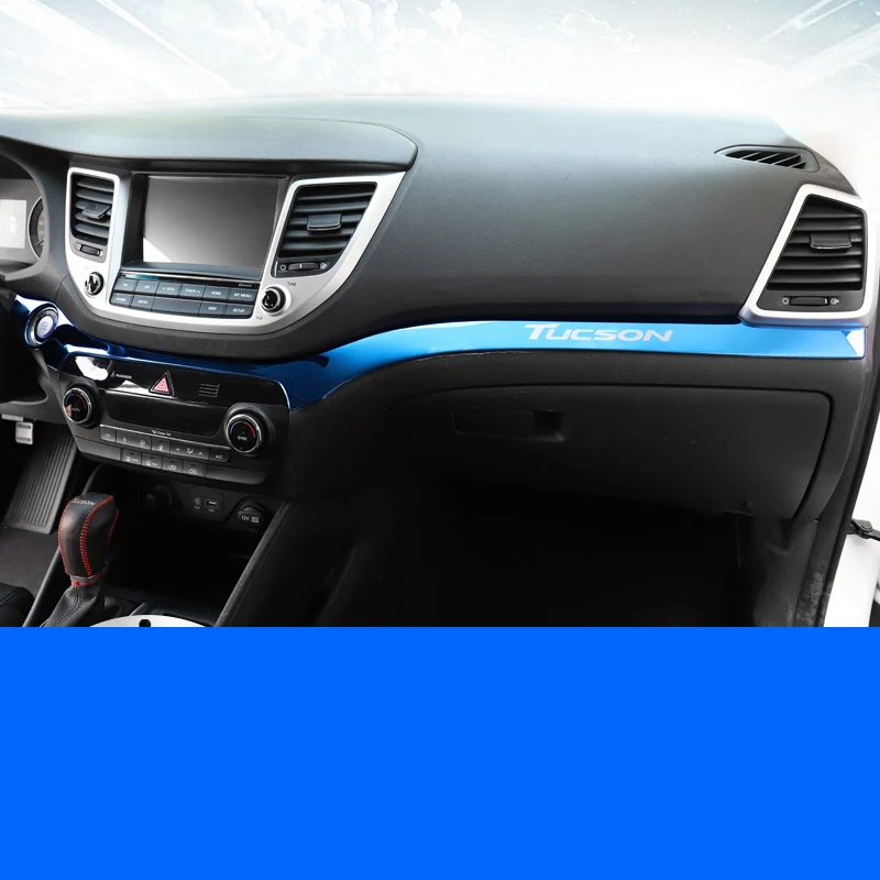Central control trim interior modification instrument panel decoration stickers car Accessories For Hyundai Tucson 2015-2018
Central control trim interior modification instrument panel decoration stickers car Accessories For Hyundai Tucson 2015-2018