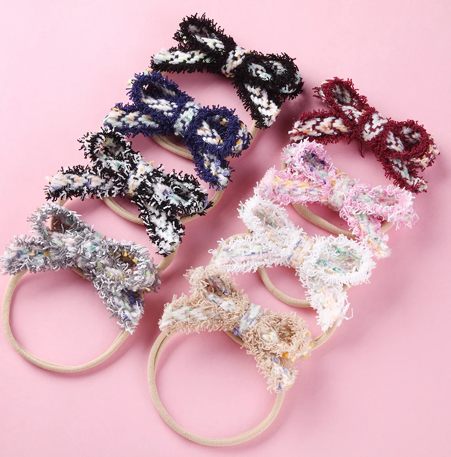 36pc/lot New 2.8" Cotton Fabric Bows Nylon Headbands Girls Rainbow Color Weaving Headbands Children Kids Hair Accessories
36pc/lot New 2.8" Cotton Fabric Bows Nylon Headbands Girls Rainbow Color Weaving Headbands Children Kids Hair Accessories
