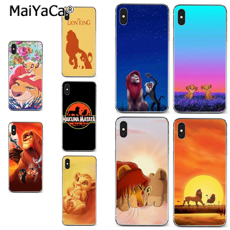 MaiYaCa the lion king Luxury Hybrid phone case for iPhone 8 7 6 6S Plus X XR XS MAX 5S SEcase shell
MaiYaCa the lion king Luxury Hybrid phone case for iPhone 8 7 6 6S Plus X XR XS MAX 5S SEcase shell