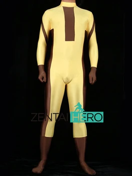 Free Shipping DHL NEW Yellow And Coffee Lycra Spandex Back Zipper Zentai Catsuit Cosplay Custome PS082
Free Shipping DHL NEW Yellow And Coffee Lycra Spandex Back Zipper Zentai Catsuit Cosplay Custome PS082