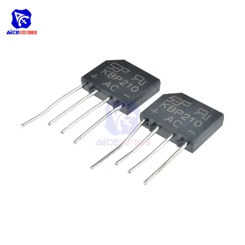 5PCS/Lot Bridge Rectifier Diode KBP210 SIP-4 2A 1000V Single Phase Bridge Rectifier Original Integrated Circuit
5PCS/Lot Bridge Rectifier Diode KBP210 SIP-4 2A 1000V Single Phase Bridge Rectifier Original Integrated Circuit