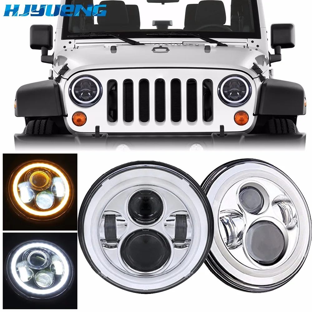 for kenworth T-2000 7Inch Round Led Headlight 7"Round LED headlamp with white DRL For Jeep Wrangler Lada 4x4 urban Niva
for kenworth T-2000 7Inch Round Led Headlight 7"Round LED headlamp with white DRL For Jeep Wrangler Lada 4x4 urban Niva